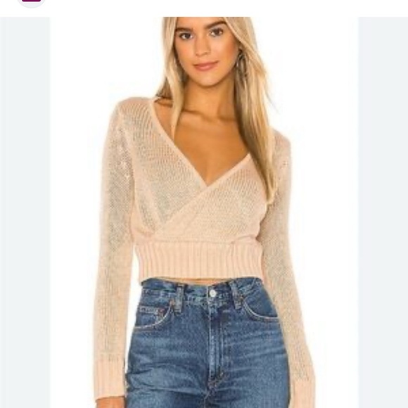 Lovers + Friends Sweaters - Lovers + Friends Cream V-Neck Sweater